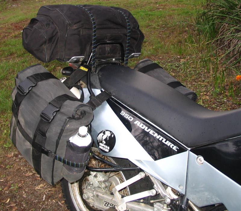 motorbike luggage straps